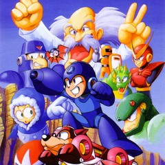 Mega Man The Wily Wars - Wily Tower Stage 2 (8BIT Master System/Game Gear Cover)