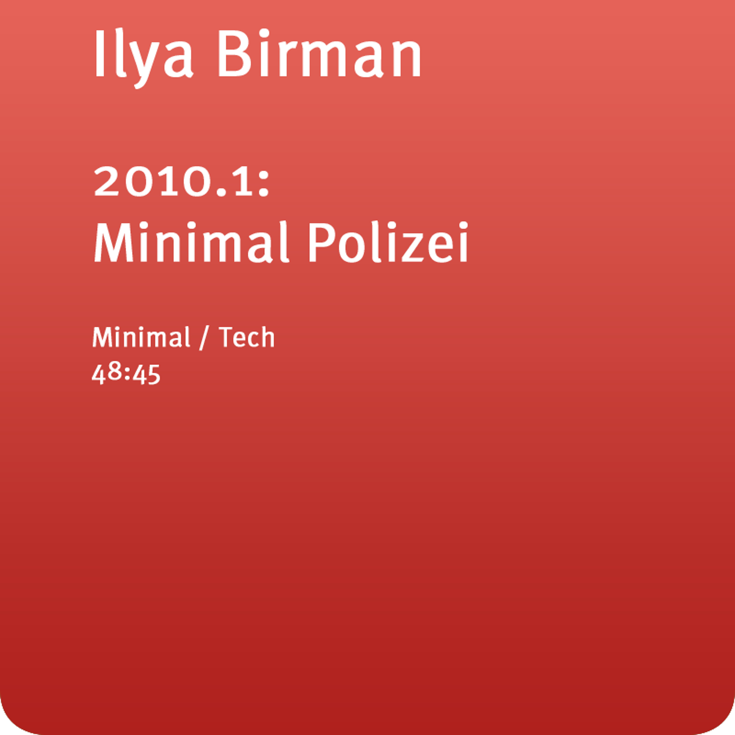 Ilya Birman on SoundCloud