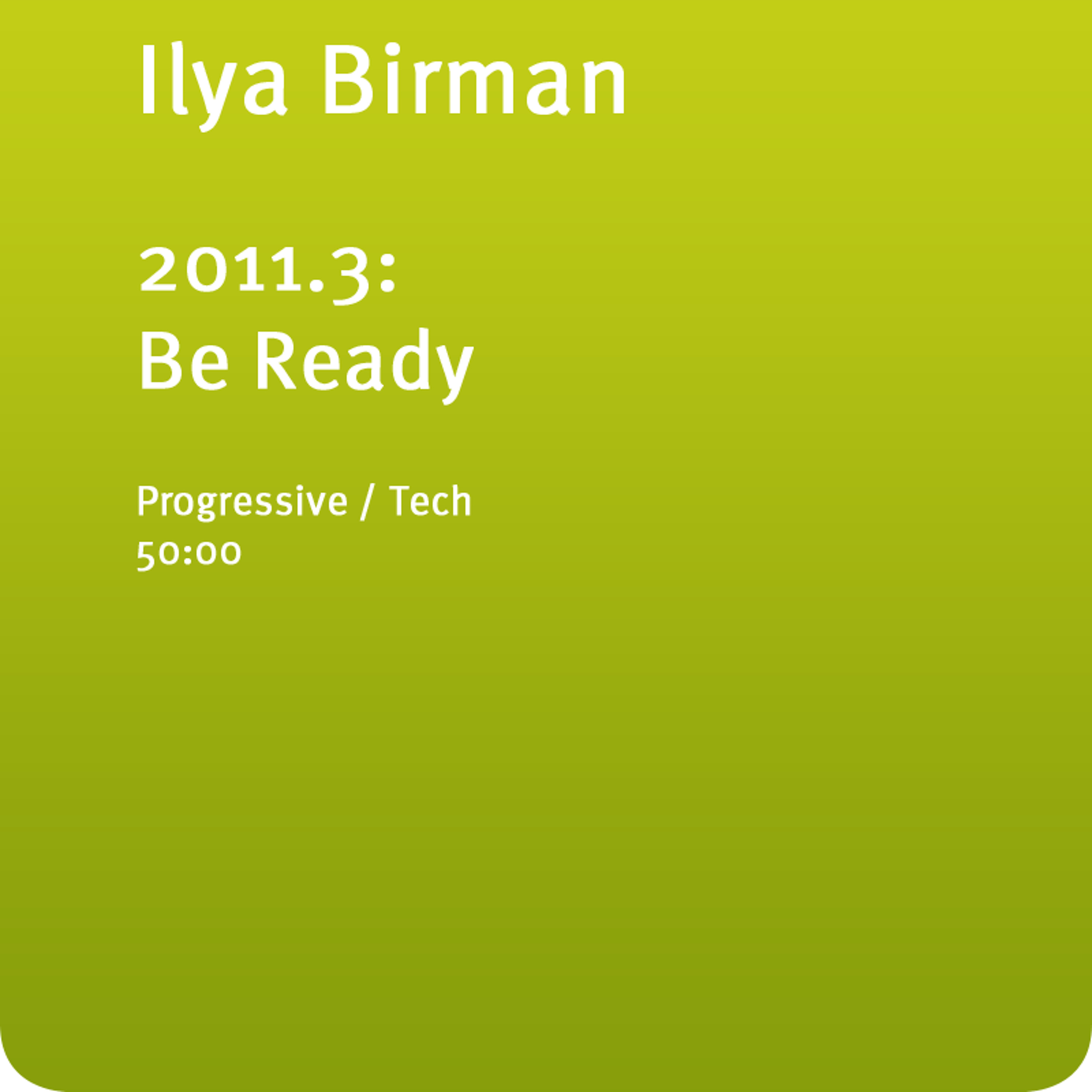 Ilya Birman on SoundCloud