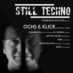 Ochs & Klick @ Still Techno - Fundbureau Hamburg 06.12.19