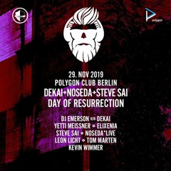 Steve Sai B-Day Dj Set Recorded at Polygon Berlin 30.11.2019 RAGNARØK