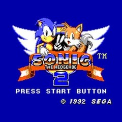 Sonic 2 Master System/Game Gear - Sky High Zone (Sega Genesis/ Sega Mega Drive Cover)