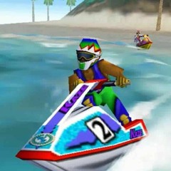 Wave Race 64 - Sunny Beach (Sega Genesis / Mega Drive Cover)
