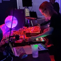 DJ Set with drum machine @ Kosmonautentanz, Blaue Fabrik, Dresden (GER) 07/12/2019
