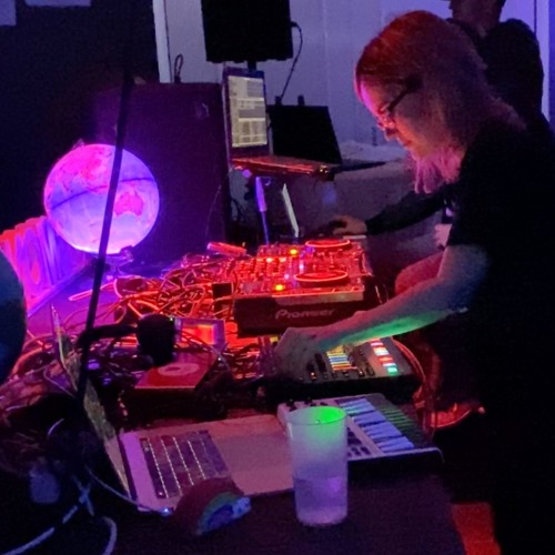 DJ Set with drum machine @ Kosmonautentanz, Blaue Fabrik, Dresden (GER) 07/12/2019