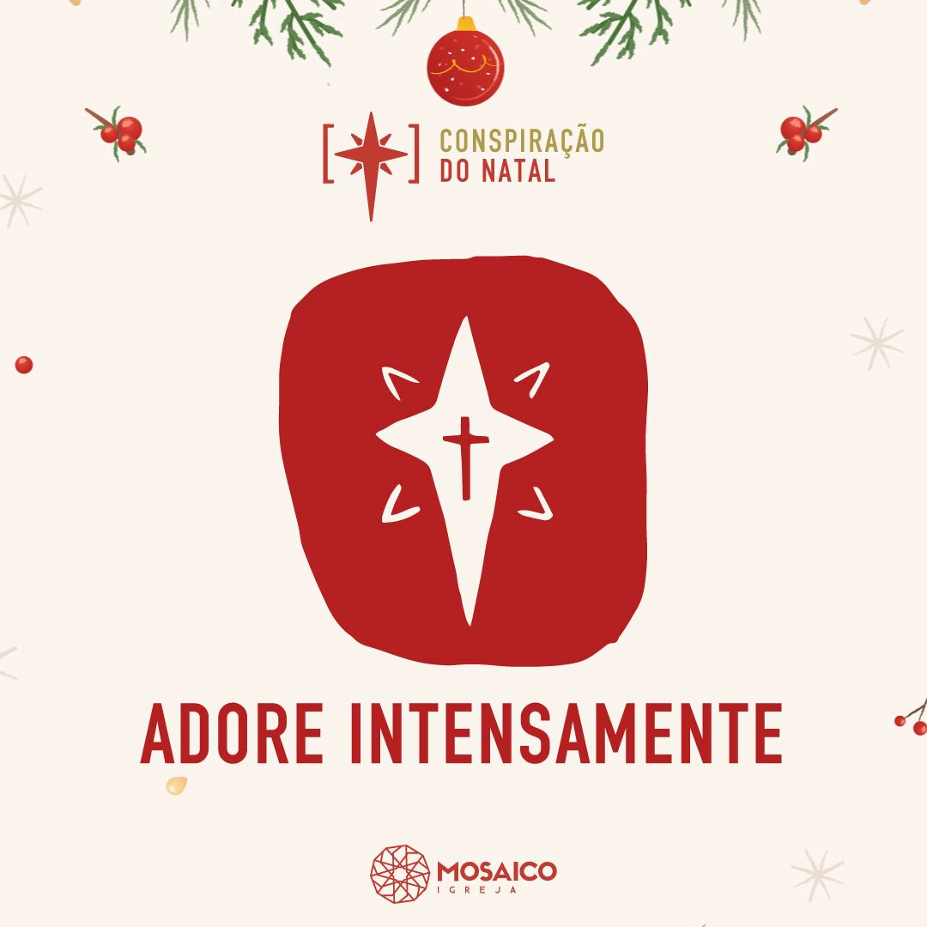 01.12.19 - CONSPIRAÇÃO DO NATAL - ADORE INTENSAMENTE - PR. ALBERTO FREITAS episode artwork