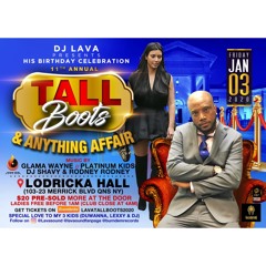 TALL BOOTS & ANYTHING 2020 PROMO MIX (raw)