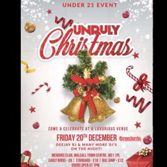 DEEJAYRJ Presents UNRULYCHRISTMAS Promo Mix 20th December 2019