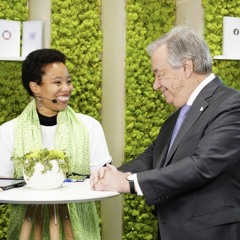 CLIP - António Guterres talks COP25 climate action with youth activist