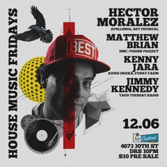Kenny Jara Live @ House Music Fridays 12.6.19 San Diego, CA