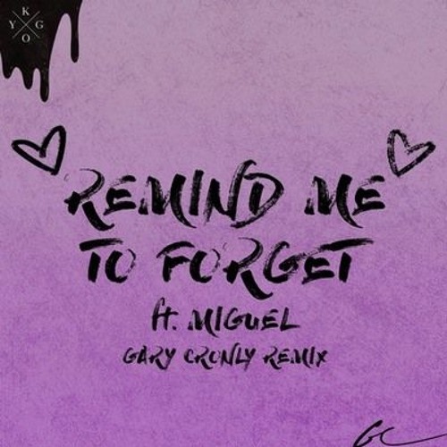 Kygo X Miguel - Remind Me To Forget (Candy Flip)