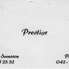 Prestige - Seconds And Love (Song)