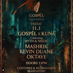 Mashrik - Gospel X Kuná - Nov 1. 2019
