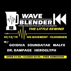 GO!DIVA @ WaveBlender - 07-12-2019 - @ HQ Basement Vlissingen NL