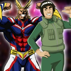 All Might Vs Might Guy | ft NLJ & Cilvanis| My Hero Academia VS Naruto | DEATH BATTLE! (Prod. ARORA)