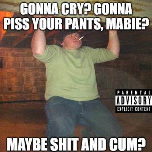 Stream Gonna Cry? Gonna Piss Your Pants, Mabie? Maybe Shit and Cum? (prod.  Simbalta) by The Thought | Listen online for free on SoundCloud