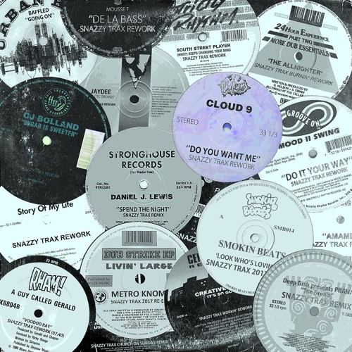90's Garage Reworks (16 Classic Remixes by @SnazzyTrax)