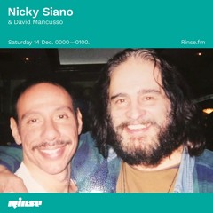 Nicky Siano & David Mancusso - 14 December 2019