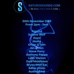 Steve Parry Mix for Saturo Sounds - Origin Presents Takeover