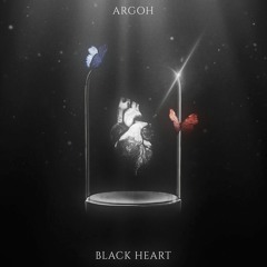 black heart (half hot, half cold)