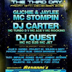 Genesis 13th December'19: DJ Carter - MCs Ace, Turbo D & Rocking (3 way mic)