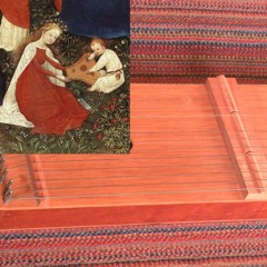 Angelus ad Virginem on psaltery