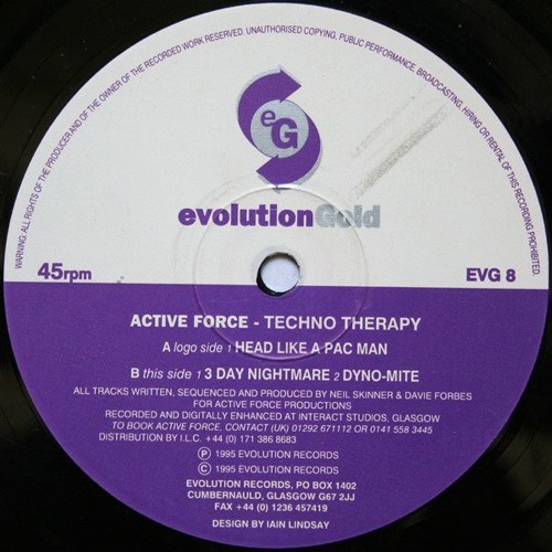 Active Force - Head Like A Pacman