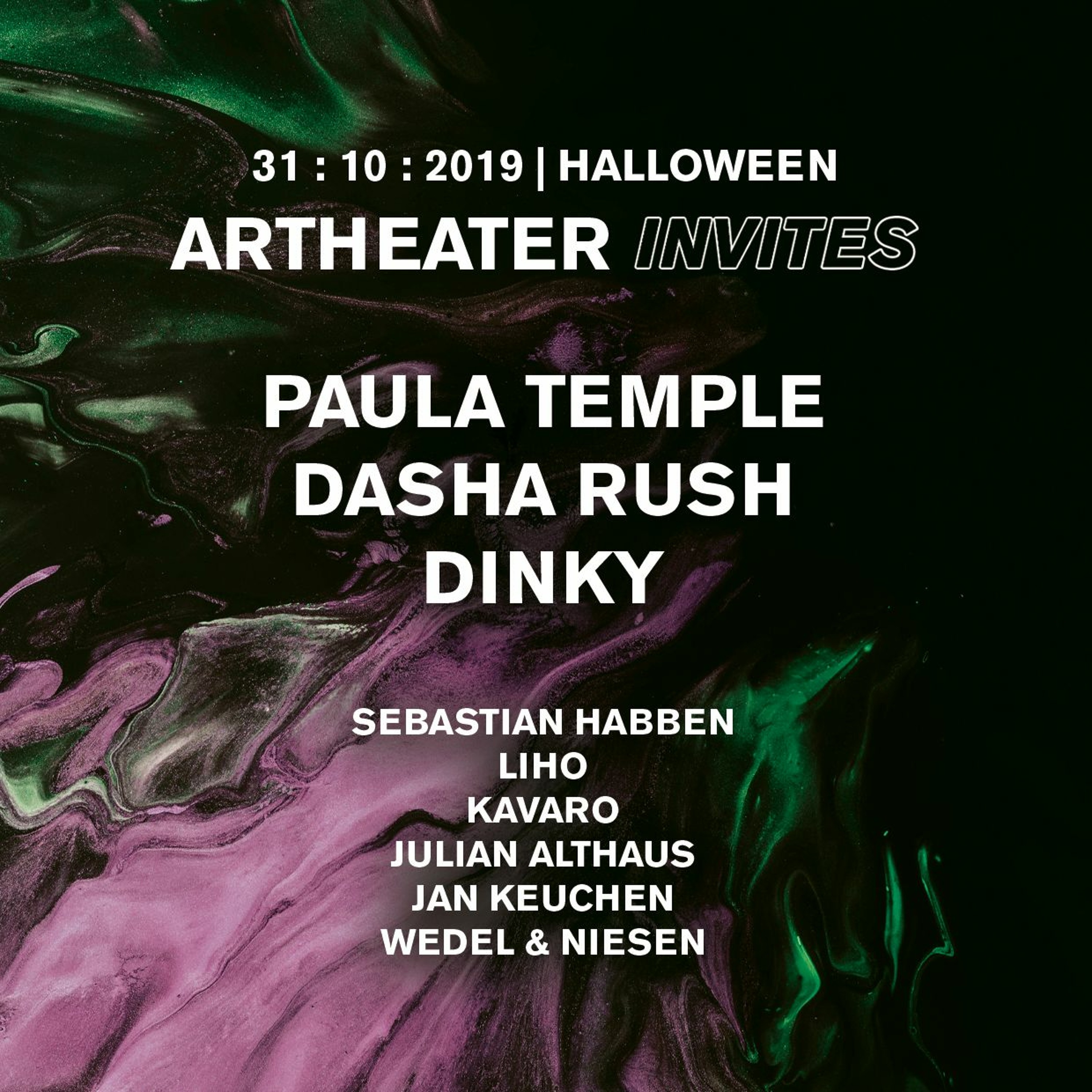 Julian Althaus @ Artheater Invites Halloween 31.10.2019 episode artwork
