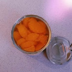 oranges from a can