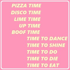 Pizza Time (Pink)