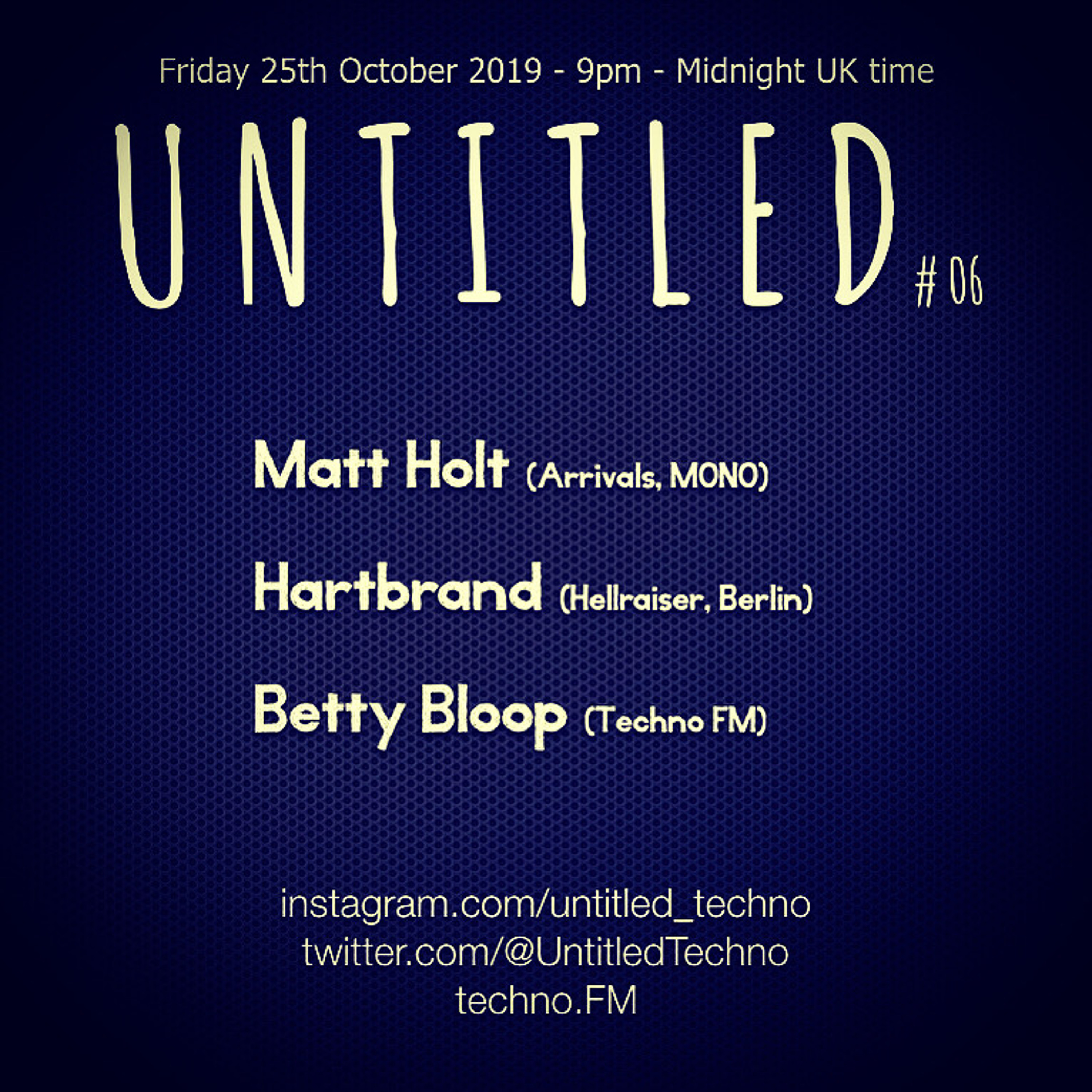 Richie Q (untitled_techno *Live* on techno.FM)