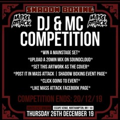 DJ MARKIE P - MASS ATTACK - SHADOW BOXING -DJ COMPETITION SET