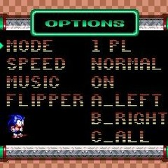 Sonic Spinball Options