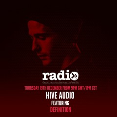 Hive Audio Radio Show Featuring Definition - EP3