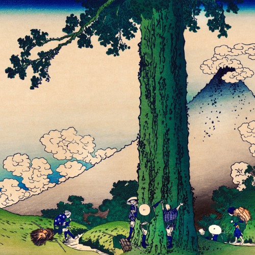 Stream Kodama (the Tree Spirit) by Zensō