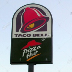 i gotta feeling at the combination pizza hut and taco bell
