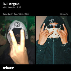 DJ Argue with Jawnino & JP - 21 December 2019