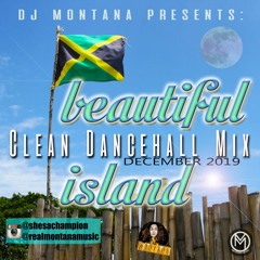 DECEMBER 2019 CLEAN DANCEHALL MIX BEAUTIFUL ISLAND DJ MONTANA
