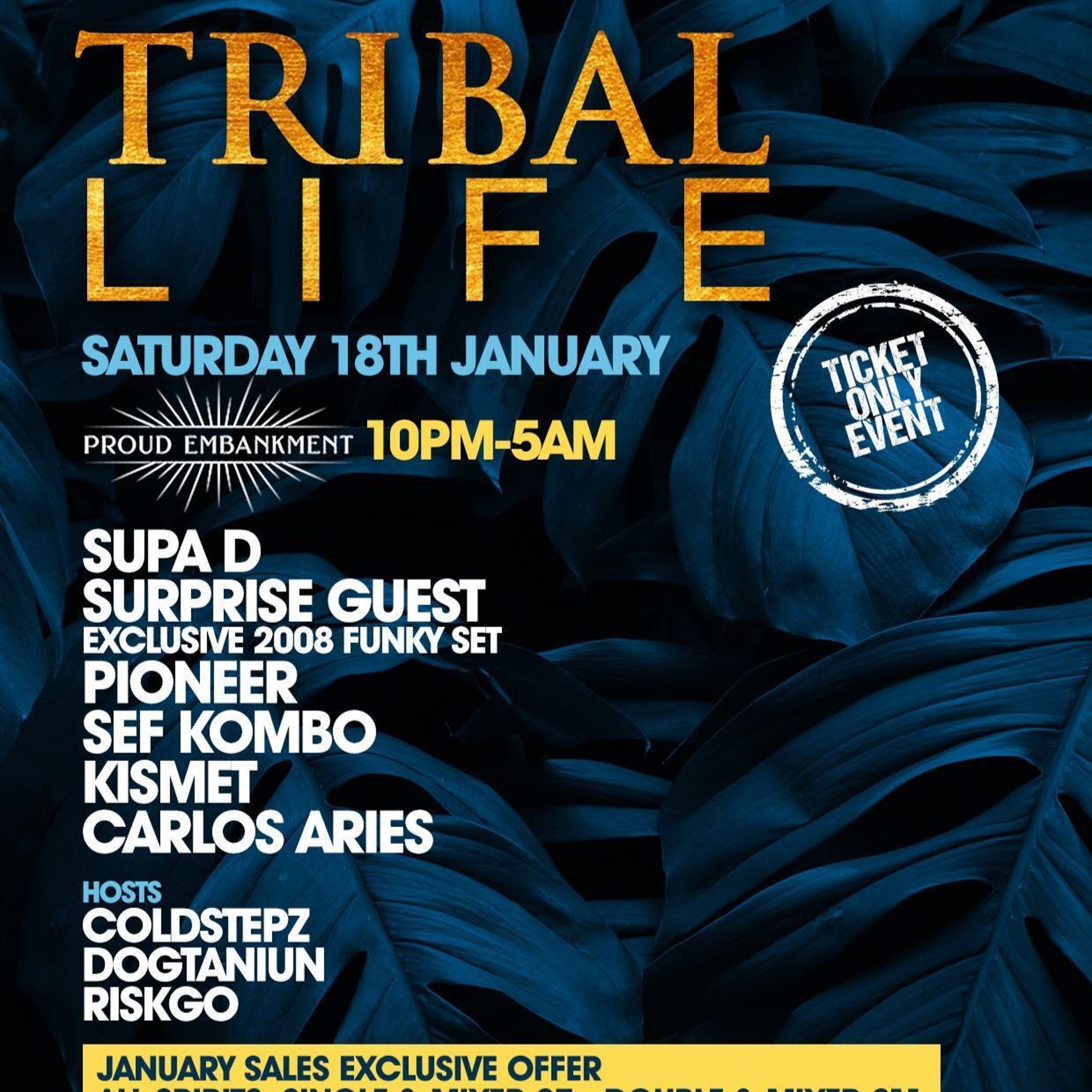 TRIBAL LIFE PROMO MIX DJ SUPA D
