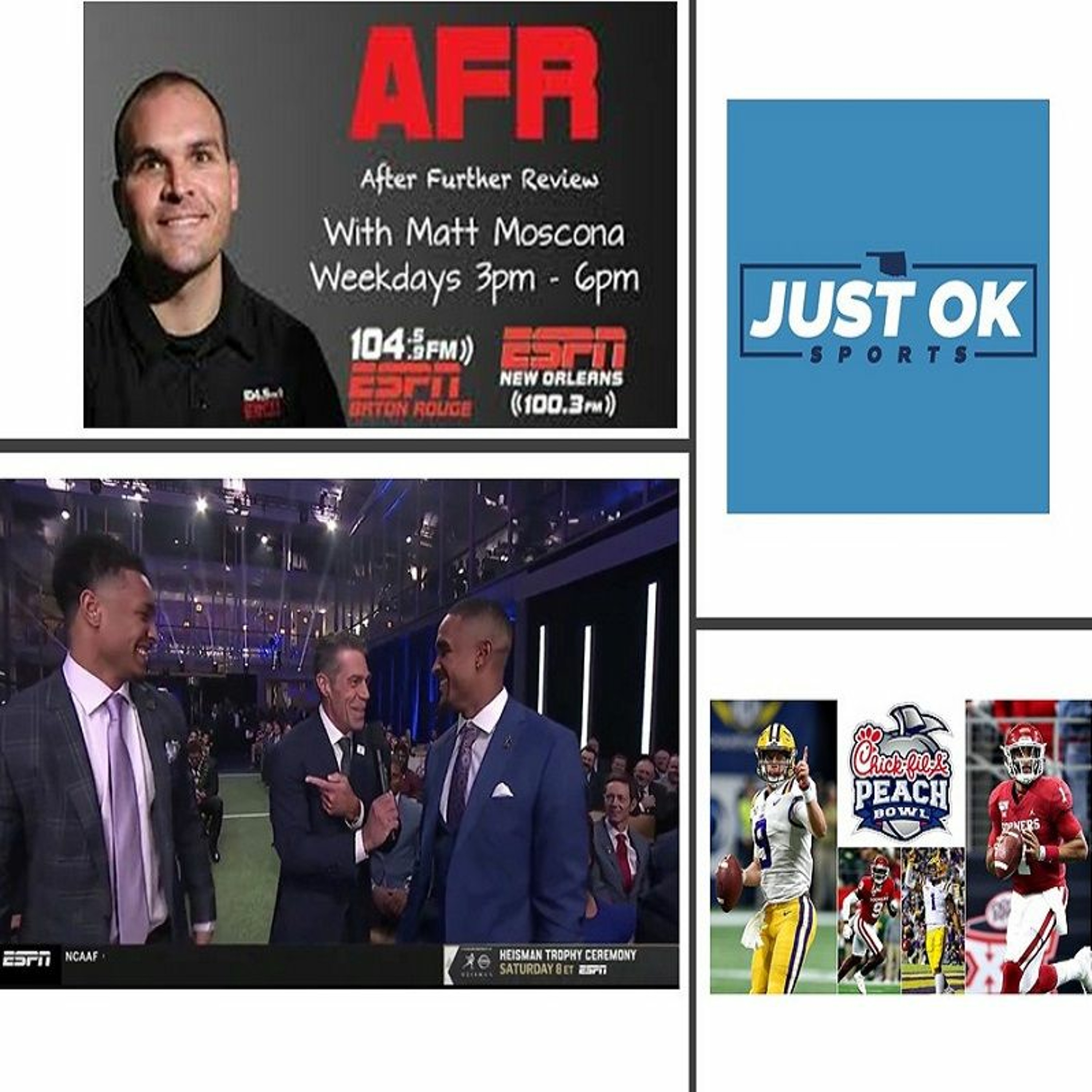 Peach Bowl Preview with ESPN Radio LSU insider Matt Moscona.