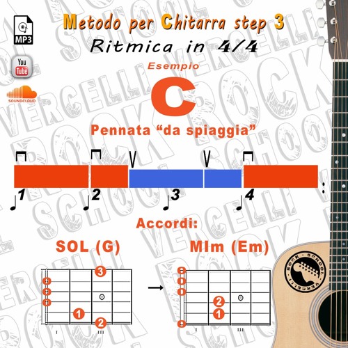 Stream CHITARRA STEP 3 - Pennata Da Spiaggia Es C from Vercelli Rock School  | Listen online for free on SoundCloud