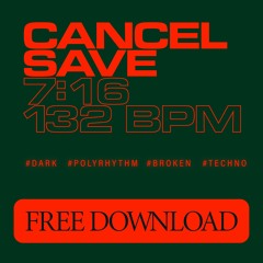 Cancel Save – Free Download