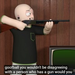 disagreeing. (a megalo for hotdiggedydemon)