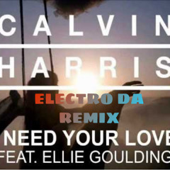 I Need Your Love Feat. Ellie Goulding (  ABQAYYUM REMIX )