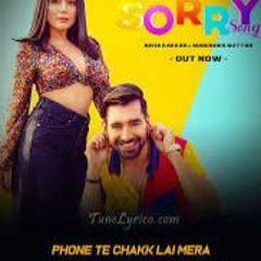 Sorry Song - Neha Kakkar & Maninder Buttar Babbu MixSingh Latest Punjabi Song 2019