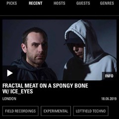 NTS Radio - Fractal Meat On A Spongy Bone w/ Ice_Eyes