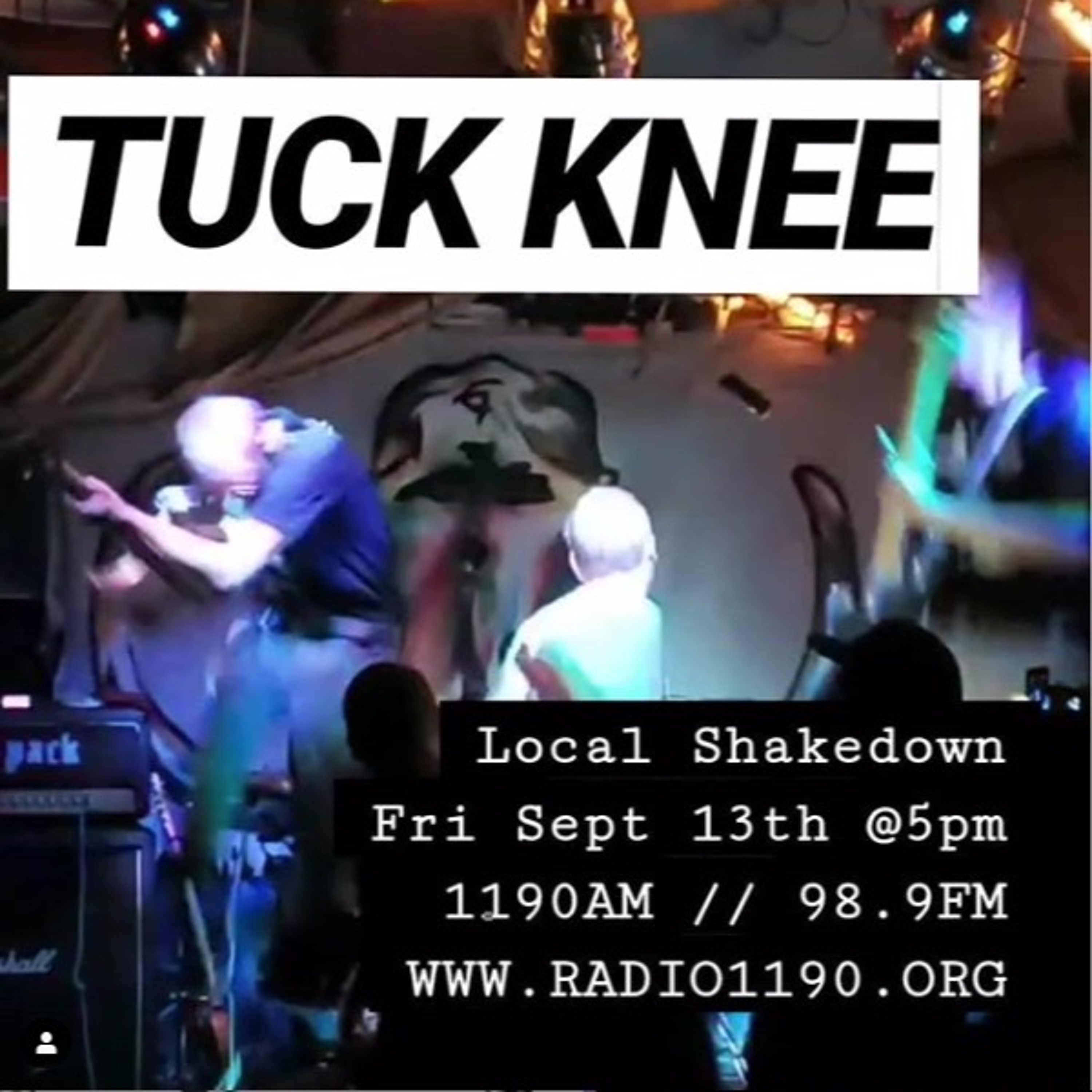 Tuck Knee Shakedown episode artwork
