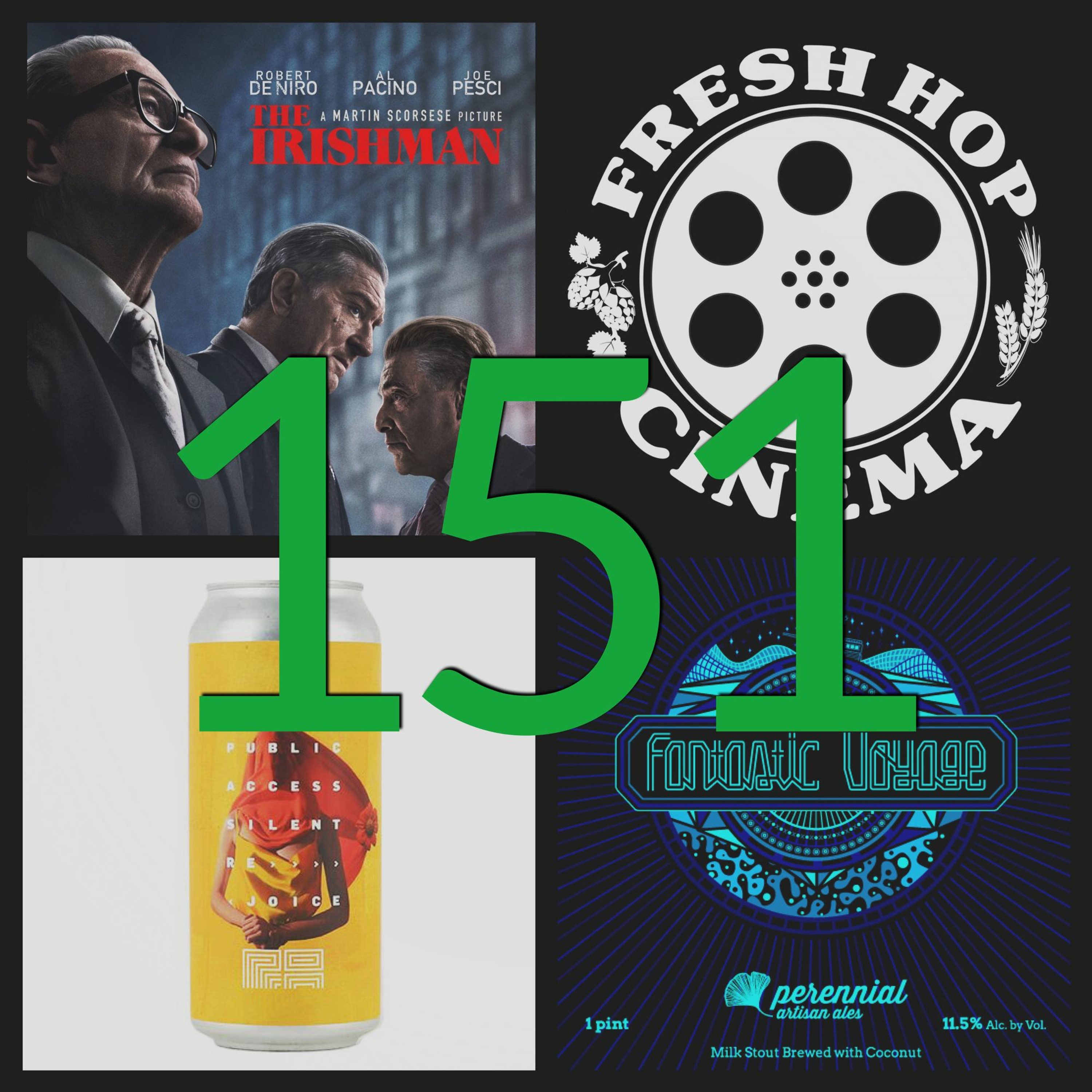 151. "The Irishman" // "Waves" // Public Access Liquids // Perennial Artisan Ales episode artwork