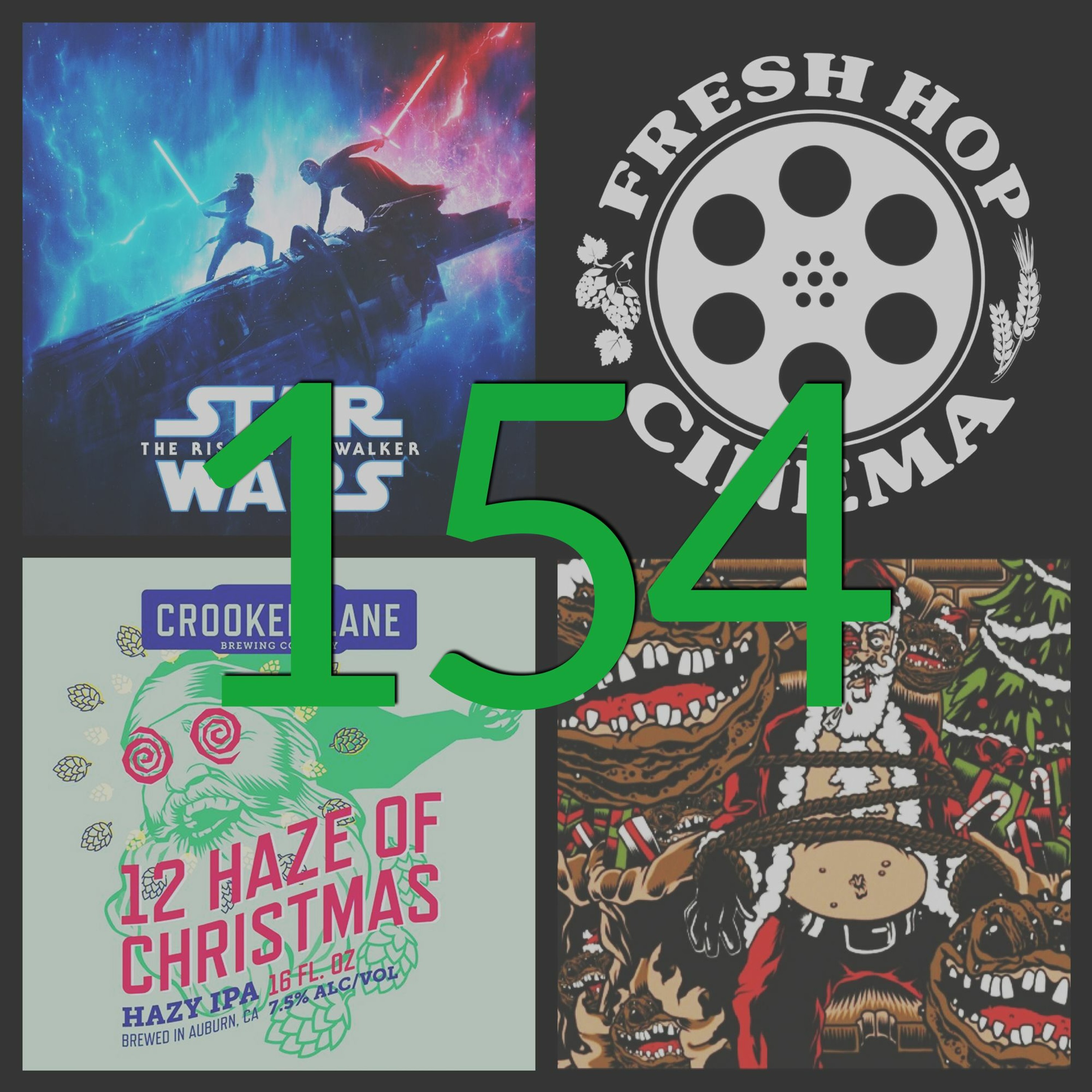 154. CHRISTMAS 2019 "Star Wars: The Rise of Skywalker" // Crooked Lane // Cervisiam episode artwork