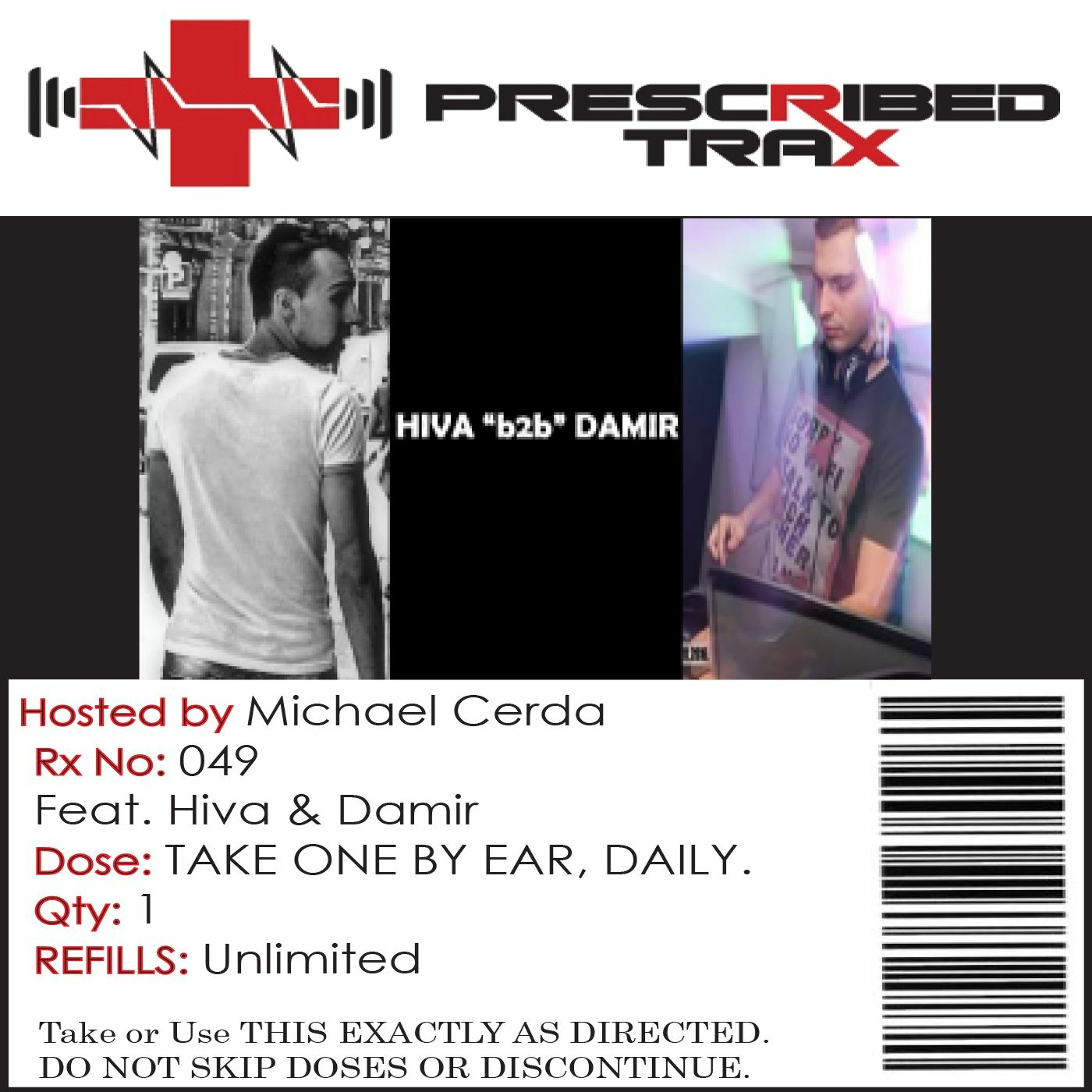 Prescribed Trax Sessions